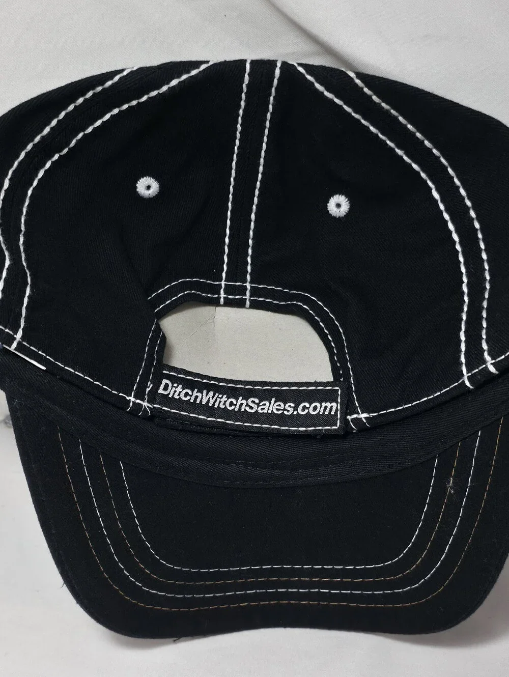 Ditch Witch Gray & Black Logo Cap Strapback